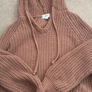 Aerie Women's V-Neck Sweater - Tan